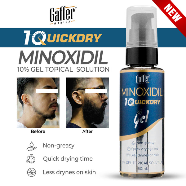 Gaffer 10% Quick dry Minoxidil GEL